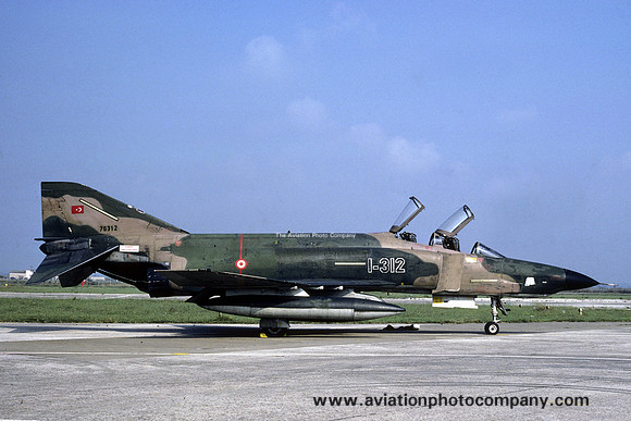 Turkish Air Force 1 Chu McDonnell RF-4E Phantom 70312/1-312 (1989)