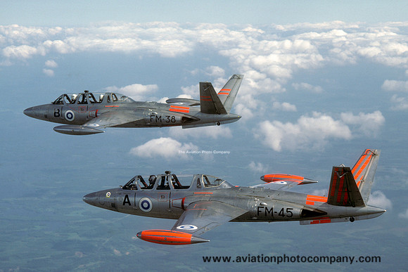 Finnish Air Force Fouga/Valmet CM.170R Magister FM-45 & FM-38