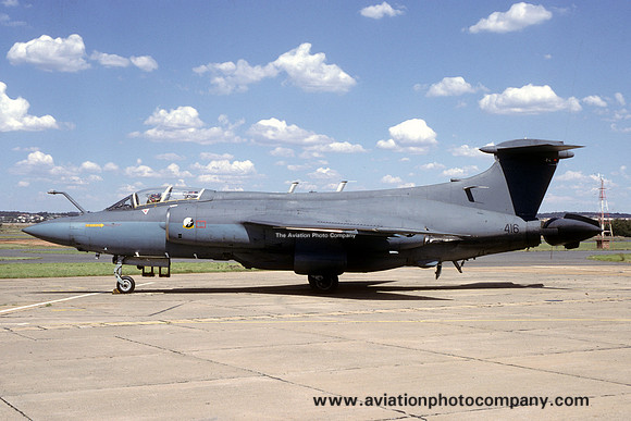 South African Air Force 24 Squadron Blackburn Buccaneer S.50 416 (1990)