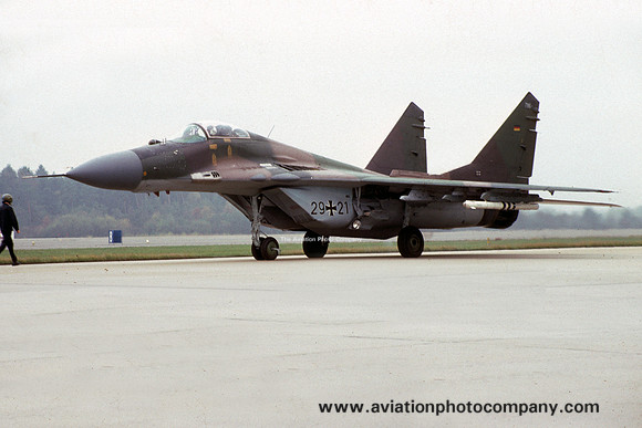 German Air Force JG3 Mikoyan MiG-29 29+21 (1990)
