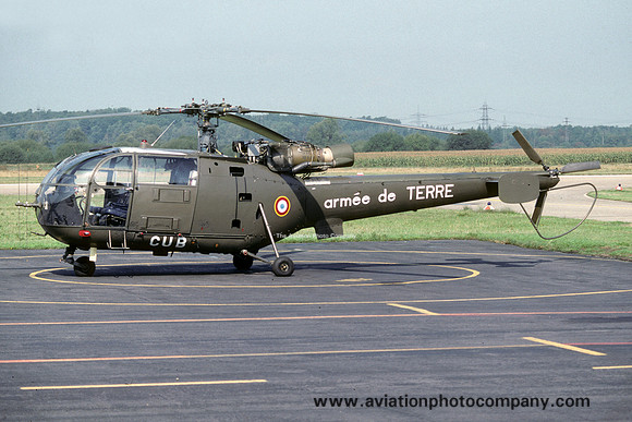 French Army 12 GHL Sud Alouette III 1082/CUB (1990)
