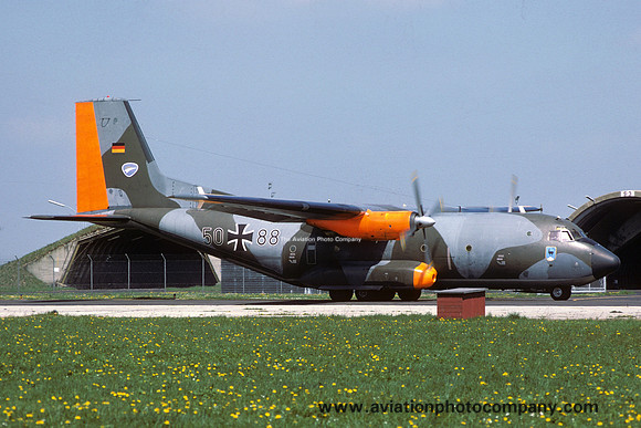 West German Air Force LTG61 Transall C-160D 50+88 (1978)
