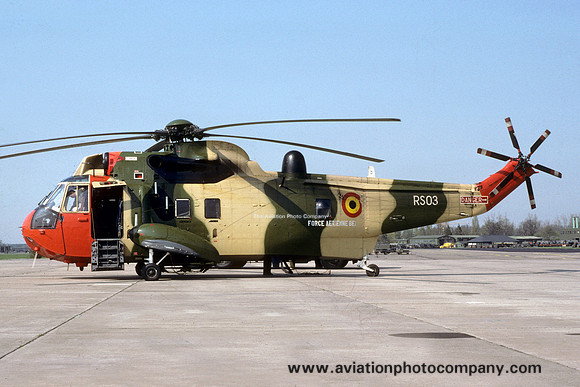 Belgian Air Force 40 Sml Westland Sea King Mk.48 RS-03 (1990)