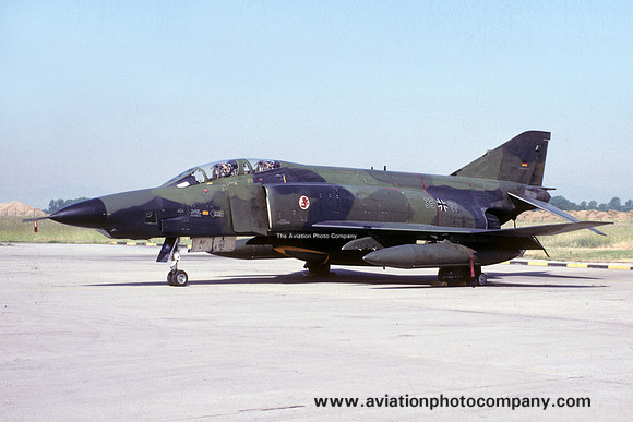 German Air Force AKG51 McDonnell RF-4E Phantom 35+57 (1990)