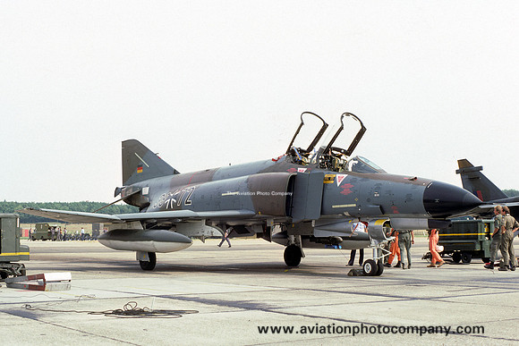 West German Air Force JG74 McDonnell F-4F Phantom 38+72 (1976)