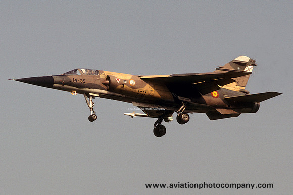 Spanish Air Force Ala 14 Dassault Mirage F.1E C.14-39/14-39 (1989)