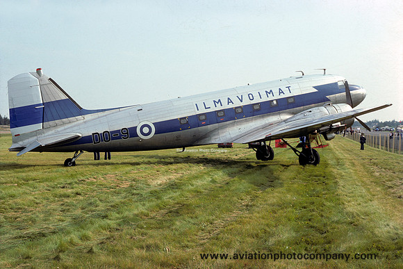 Finnish Air Force Douglas DC-3A/C-53D DO-9 (1976)