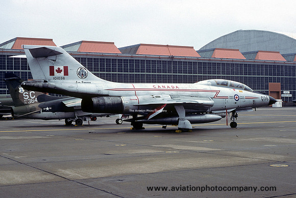 Canadian Air Force 416 Squadron McDonnell CF-101B Voodoo 101036 (1977)