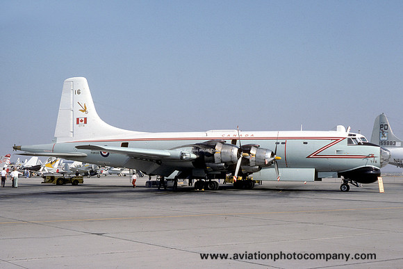 Canadian Air Force 415 Squadron Canadair CP-107 Argus 10716 (1976)
