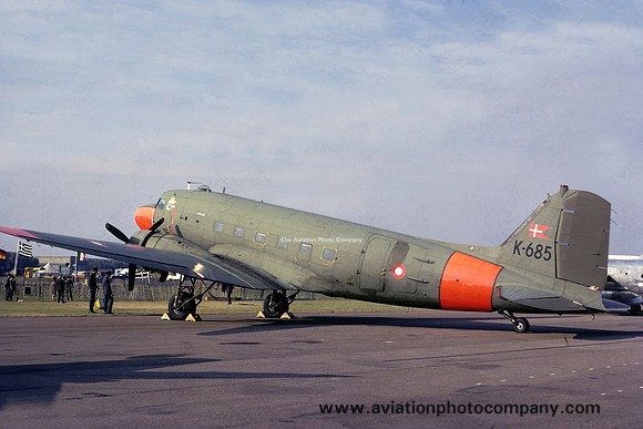 Danish Air Force Esk 721 Douglas C-47A K-685 (1973)