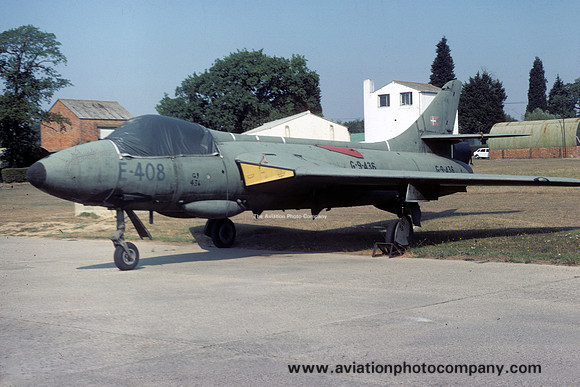 Danish Air Force Hawker Hunter F.51 E-408/G-9-436 (1976)