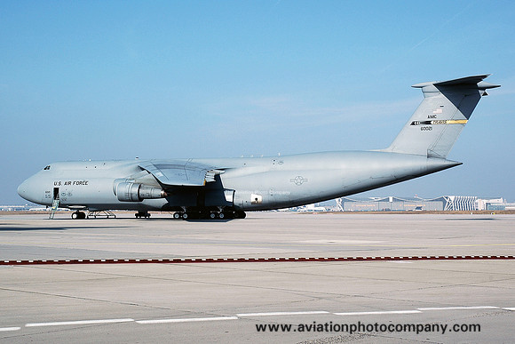 USAF 60th Air Mobility Wing Lockheed C-5B Galaxy 86-0021 at Rhein Mian (2005)