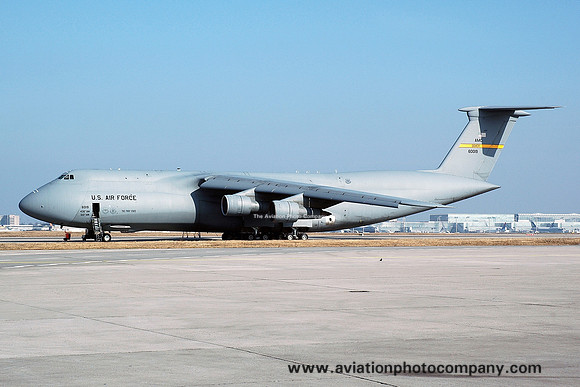 USAF 436th Airlift Wing Lockheed C-5B Galaxy 86-0019 at Rhein Main (2005)