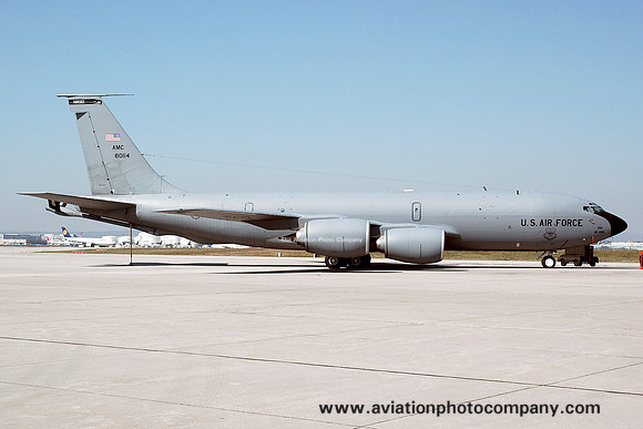 USAF 92nd Air Refueling Wing Boeing KC-135R Stratotanker 58-0114 at Rhein Main (2005)