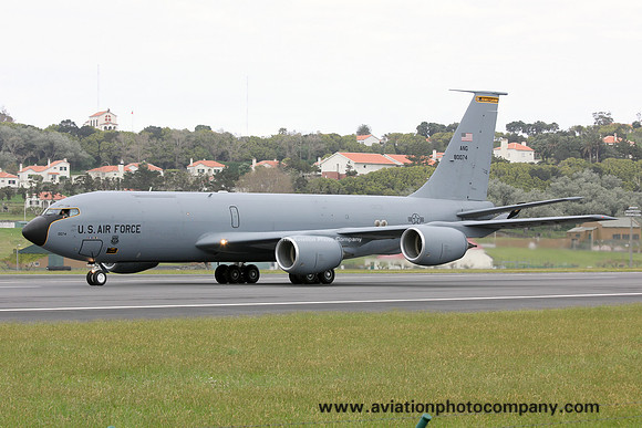 USAF Pennsylvania Air National Guard 171st Air Refueling Wing Boeing KC-135T Stratotanker 58-0074 at Lajes (2017)