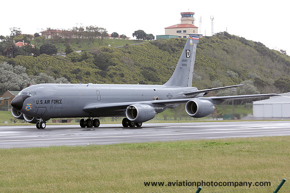 USAF 100th Air Refueling Wing Boeing KC-135R Stratotanker 62-3559/D at Lajes (2017)