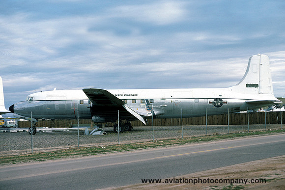 Ex US AirForce Douglas C-118A Liftmaster N44916 (1978)