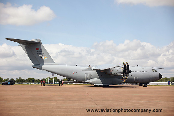 Turkish Air Force 221 Filo Airbus A.400M 15-0051 at RIAT Fairford (2024)
