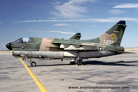 USAF New Mexico ANG 188 TFS LTV A-7D Corsair 72-0237 (1980)