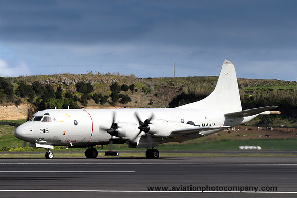 US Navy Lockheed P-3C Orion 162316 at Lajes (2012)