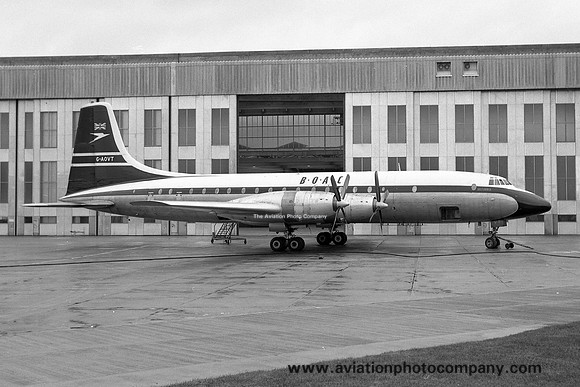 BOAC Bristol Britannia G-AOVT