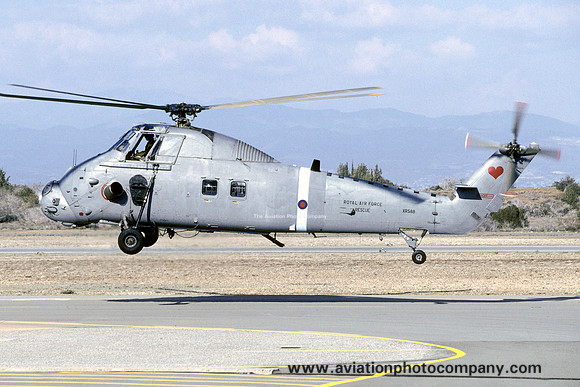 RAF 84 Squadron Westland Wessex HC.2 XR588 at RAF Akrotiri (2000)