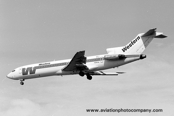 Western Boeing 727-200 N2814W (1975)
