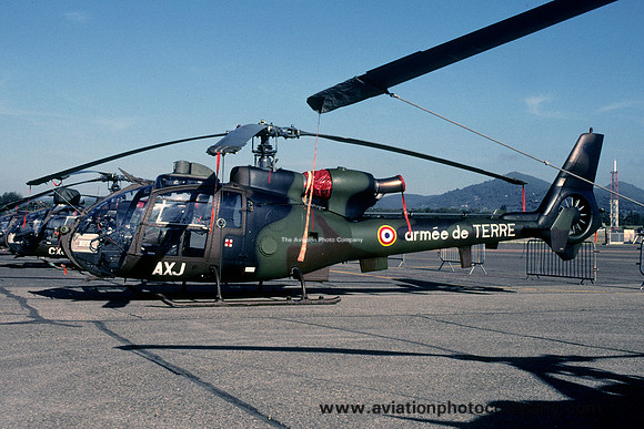 French Army EAALAT Aerospatiale SA.342M Gazelle 3857/AXJ (2003)