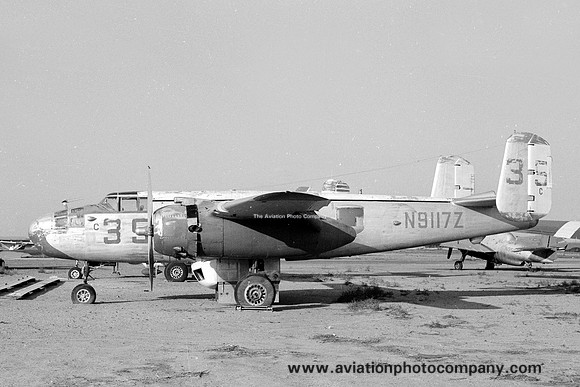 US Civil North American B-25 Mitchell N9117Z (1972)