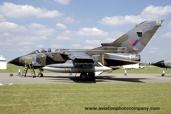 RAF 14 Squadron Panavia Tornado GR.1 ZD793/BA at RAF Cottesmore (2000)