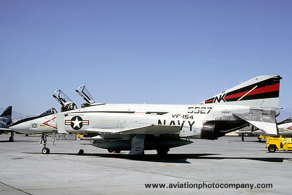 US Navy VF-154 McDonnell F-4S Phantom 155527/NK-101 (1980)