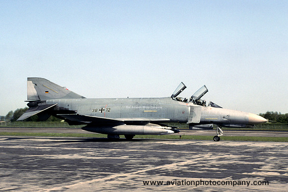 German Air Force JG71 McDonnell F-4F Phantom 38+12 (2003)