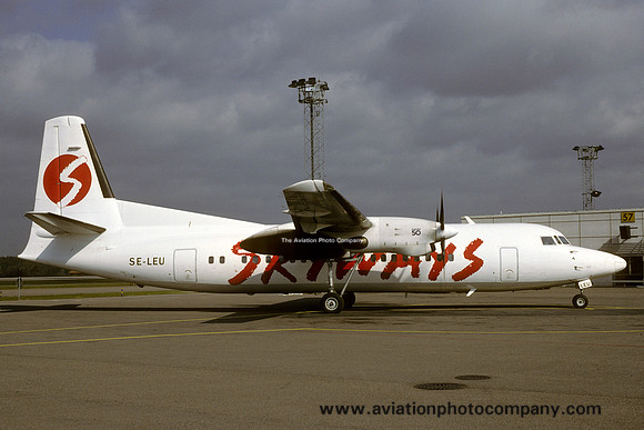 Skyways Fokker 50 SE-LEU (1998)