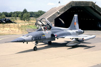 Dutch Air Force 314 Squadron Canadair NF-5A Freedom Fighter K-3049 (1989)