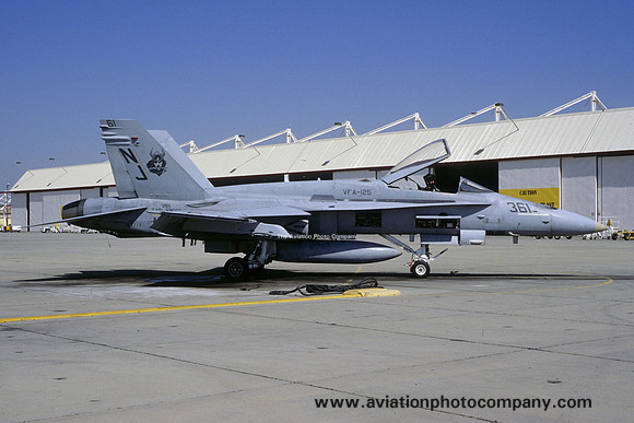 US Navy VFA-125 McDonnell Douglas F/A-18C Hornet 163717/NJ-361 (2000)