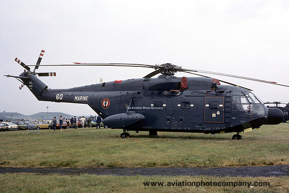 French Navy 32F Sud SA.321G Frelon 160 (1983)