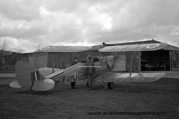RAF 2 FTS De Havilland Tiger Moth R5134