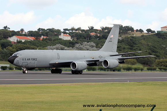 USAF 22 ARW Boeing KC-135R Stratotanker 63-8888 at Lajes (2013)