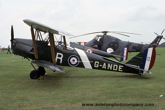 De Havilland Tiger Moth G-ANDE (1978)