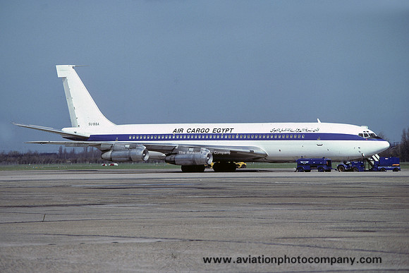 Air Cargo Egypt Boeing 707-338C Su-BBA (1979)