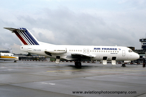 Air France/Air Alsace Fokker F-28-4000 PH-LEX (1982)