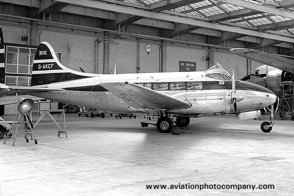 BOAC De Havilland DH.104 Dove 1 G-AKCF (1960)