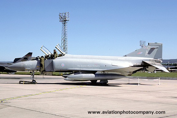 RAF 228 OCU 64 Squadron McDonnell F-4M Phantom FGR.2 XV393/A (1986)