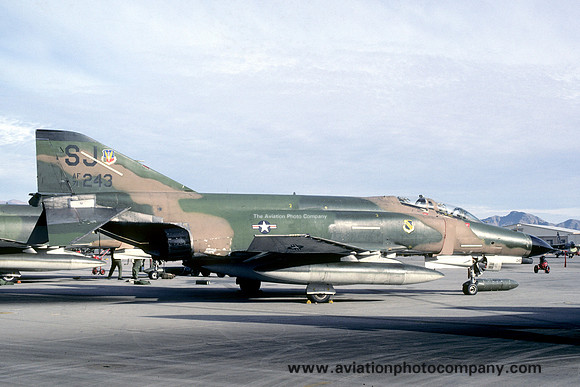 USAF 4 TFW 336 TFS McDonnell F-4E Phantom 71-0243/SJ (1981)