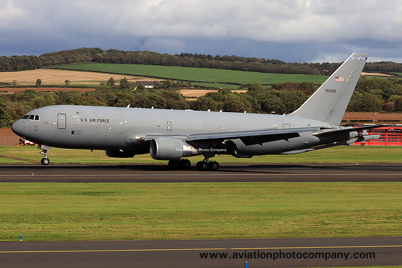 USAF New Hampshire ANG 133 ARS Boeing KC-46A Pegasus 17-46029 at Prestwick (2023)