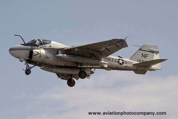 US Navy VA-115 Grumman A-6E Intruder 15917?/NF-507 (1983)