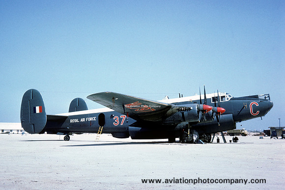 RAF 37 Squadron Avro Shackleton MR.2 WL797/C at RAF Sharjah (1966)