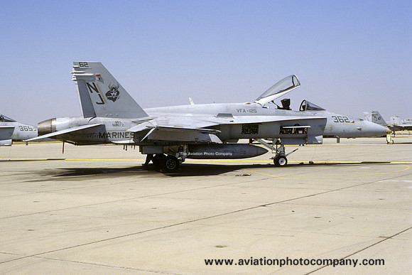US Marines VFA-125 McDonnell Douglas F/A-18C Hornet 164067/NJ-362 (2000)