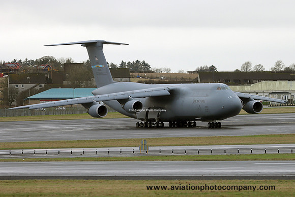 USAF 436/512 AW Lockheed C-5M Super Galaxy 83-1285 at Prestwick (2024)