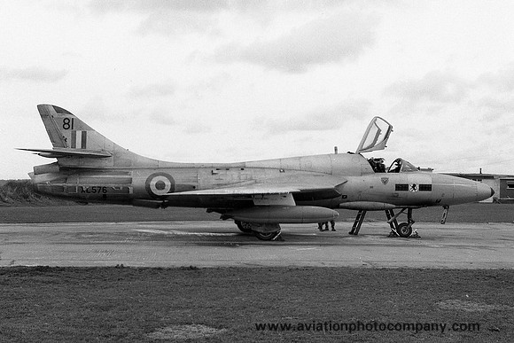 RAF 229 OCU 234 Squadron Hawker Hunter T.7 XL576/81